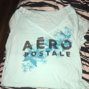 Blue Aeropostale shirt